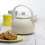 Czajniki na gaz - Czajnik emaliowany Nordic 2,2 L kremowy AMBITION - miniaturka - grafika 1