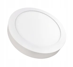 Panel Led Natynkowy Plafon Sufitowy Okrągły 18W - Lampy sufitowe - miniaturka - grafika 1