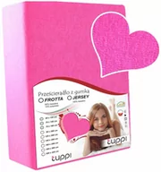 Prześcieradła dla dzieci - Prześcieradło do łóżeczka 120x60 JERSEY z gumką różowy - miniaturka - grafika 1