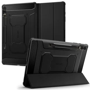 Etui na Galaxy Tab S9+ Plus 12.4 X810 X816B SPIGEN Rugged Armor Pro Czarny - Etui do tabletów - miniaturka - grafika 1