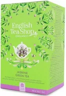 Herbata - Herbata ZIELONA Z JAŚMINEM I DZIKIM BZEM BIO (20 x 2 g) 40 g English Tea Shop Organic - miniaturka - grafika 1