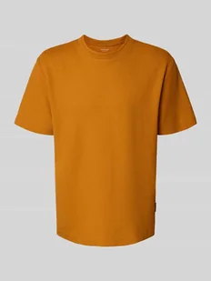 T-shirt o kroju regular fit z mieszanki bawełny - Koszulki męskie - miniaturka - grafika 1