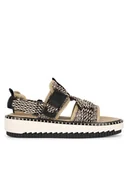 Sandały damskie - Badura Sandały BEKI-01W3-006 Kolorowy - miniaturka - grafika 1