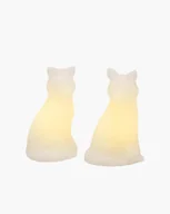 Ozdoby bożonarodzeniowe - Sirius Home 13306, Light decoration figure, White, Wax, Ambience, Orientation, 2 lamps, LED - miniaturka - grafika 1