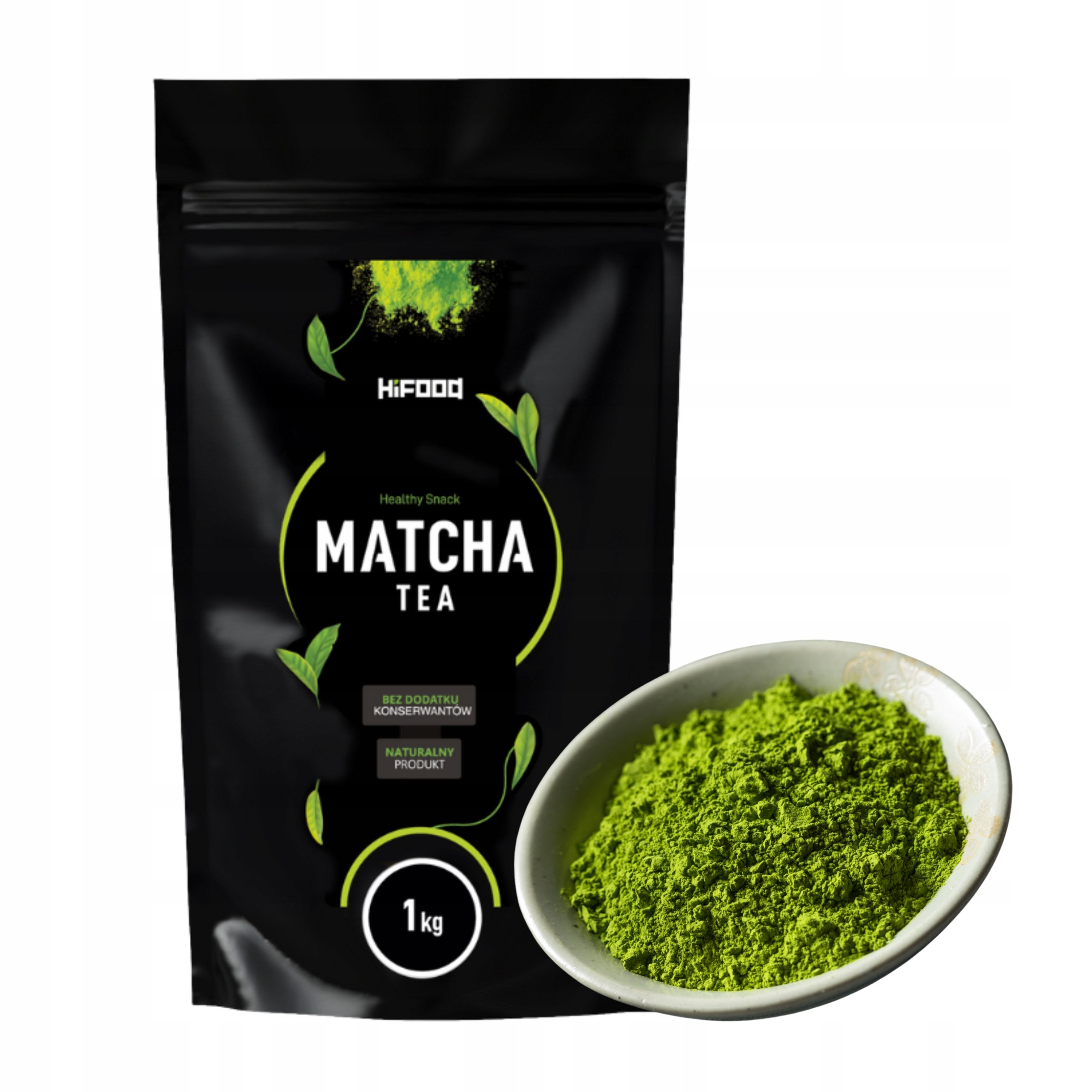 Matcha Tea Zielona Herbata w Proszku Codzienna 1000g HiFOOD
