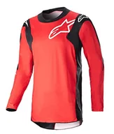 Odzież motocyklowa - Alpinestars Racer Hoen Koszulka Motocross (Red,XL) - miniaturka - grafika 1