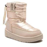 Kozaki damskie - Kozaki BIG STAR - KK374221 Beige - miniaturka - grafika 1