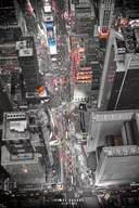 Plakaty - GBeye New York Times Square - Światła uliczne - plakat PH0528 - miniaturka - grafika 1