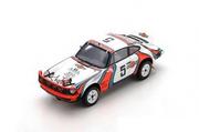 Samochody i pojazdy dla dzieci - Spark Model Porsche 911 Sc 3.0 #5 4Th Safari Rallye 1:43 S4018 - miniaturka - grafika 1