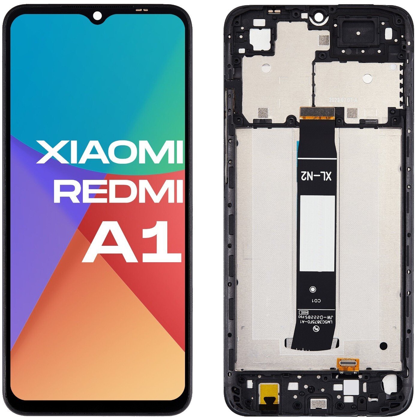 Wyświetlacz do Xiaomi Redmi A1 LCD 220733SG Ekran Ramka