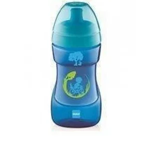 MAM 12m+ Kubek niekapek Sport Cup 330 ml NIEBIESKI - Kubki dla dzieci - miniaturka - grafika 1