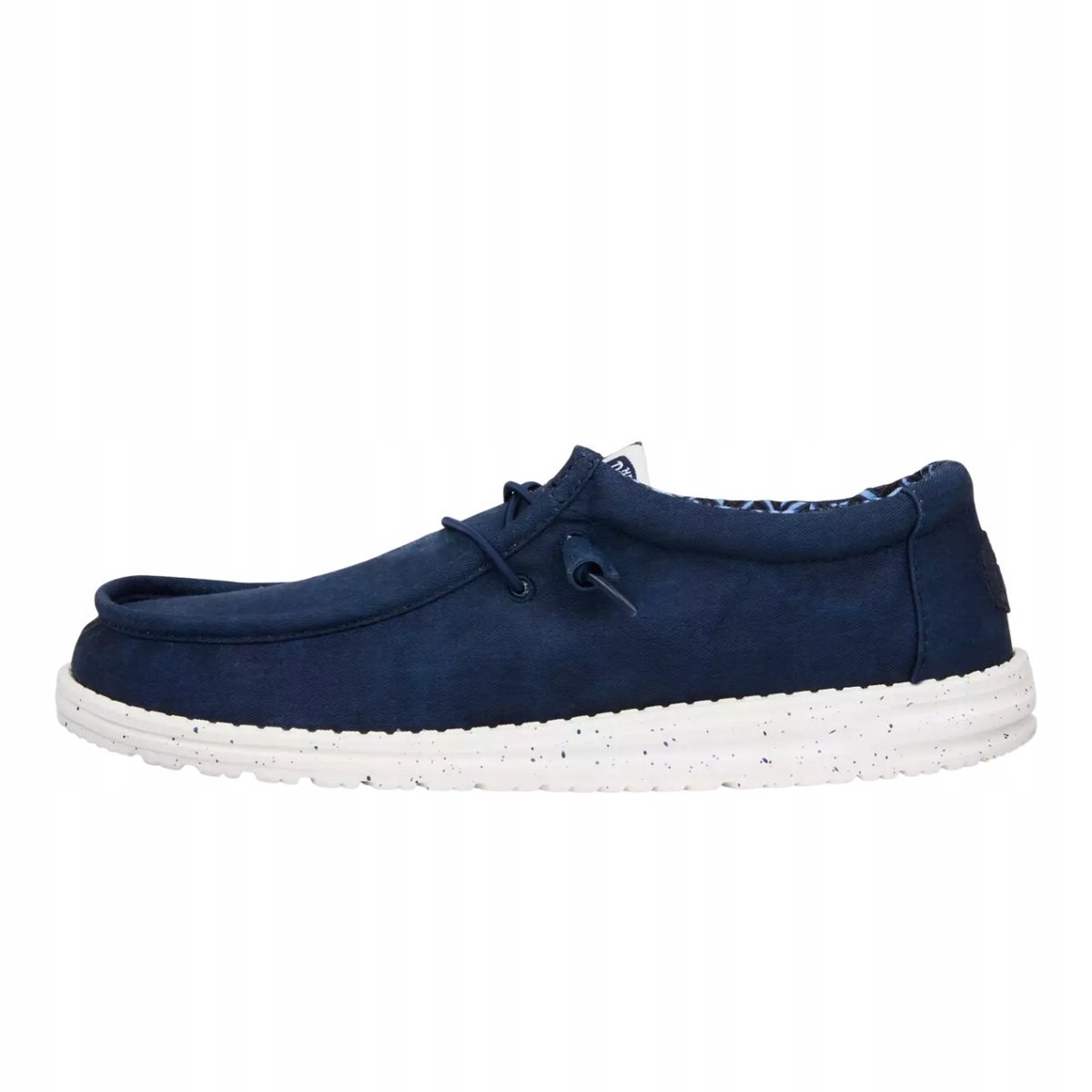 Męskie Lekkie Mokasyny Buty Półbuty Wsuwane HeyDude Wally Stretch Canvas 43