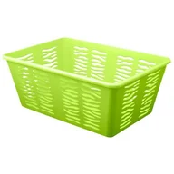 Pudła i pojemniki do przechowywania - Koszyk zebra 36,4 x 25,4 x 14,5 cm zielony - miniaturka - grafika 1