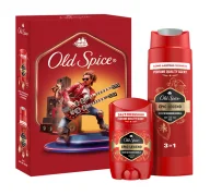 Zestawy kosmetyków męskich - Old Spice Epic Legend zestaw prezentowy żel pod prysznic 3w1 250 ml + dezodorant w sztyfcie 50 ml - miniaturka - grafika 1