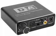 Inne akcesoria audio-wideo - Konwerter Wzmaczniacz Toslink Coaxial 2X Cinch Dac - miniaturka - grafika 1