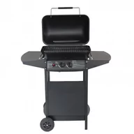 Grille gazowe - ACTIVA GRILL GAZOWY 5,4 KW 50X32CM CZARNY 2 PALNIKI - miniaturka - grafika 1