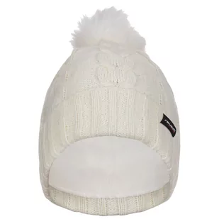 Czapka zimowa z wełną Reusch Eve 1100 biały - Czapki damskie - miniaturka - grafika 1