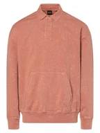 Bluzy męskie - BOSS Orange Bluza męska - WeStrong Mężczyźni Bawełna pomarańczowy|różowy jednolity, S - miniaturka - grafika 1