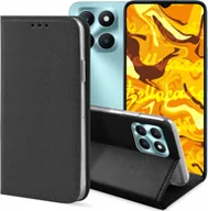 Etui i futerały do telefonów - Hello Case ETUI Z KLAPKĄ DO HONOR X6A CZARNE ZAMYKANE MAGNETYCZNE KABURA FUTERAŁ FLIP - miniaturka - grafika 1