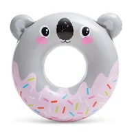 Materace dmuchane i koła do pływania - Kółko dmuchane na basen, koala, Intex, 81x76 cm - miniaturka - grafika 1