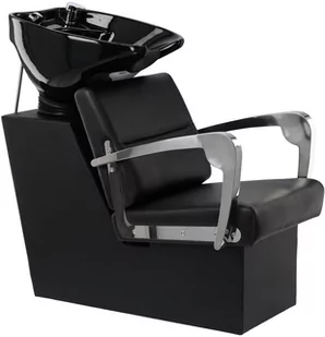 Myjnia myjka fryzjerska barberska Ben do salonu fryzjerskiego barberskiego ruchoma misa ceramiczna armatura bateria słuchawka - Myjki fryzjerskie - miniaturka - grafika 1