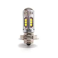 Żarówki samochodowe - żarówka LED P26S 12-24V CANBUS biała mocna 2500lm motoLEDy - miniaturka - grafika 1