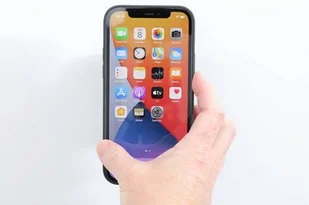 Brodit AB Uchwyt do oryginalnej ładowarki indukcyjnej MagSafe dla Apple iPhone 12 Mini 216173 - Uchwyty samochodowe do telefonów - miniaturka - grafika 17