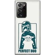 Etui i futerały do telefonów - ERT GROUP etui na telefon Samsung GALAXY NOTE 20 ULTRA, case oryginalny i oficjalnie licencjonowany przez Star Wars, wzór Baby Yoda 034, optymalnie dopasowane, plecki z TPU - miniaturka - grafika 1