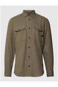 Koszule męskie - Koszula casualowa o kroju slim fit z kieszeniami na piersi - G-Star Raw - miniaturka - grafika 1