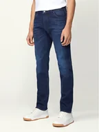 Spodnie męskie - Boss Jeansy Regular Fit Maine3 50432427 Granatowy Regular Fit - miniaturka - grafika 1