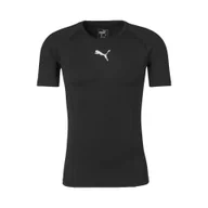 Koszulki sportowe damskie - Koszulka piłkarska męska PUMA Liga Baselayer Tee - miniaturka - grafika 1