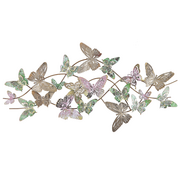 Dekoracje domu - Lumarko Dekoracja Ścienna Motyle Wielokolorowa Gallium - miniaturka - grafika 1