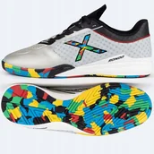 Piłka nożna - Buty Munich Rondo Olympix IN 4770014 srebrny 44 - miniaturka - grafika 1