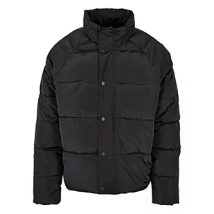 Urban Classics Damska kurtka puchowa Raglan, czarny, M - Kurtki damskie - miniaturka - grafika 1