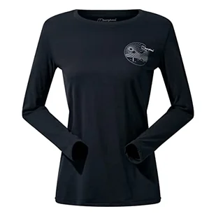 Berghaus Damska koszulka z długim rękawem Linear Landscape (opakowanie 1 szt.) - Koszulki i topy damskie - miniaturka - grafika 1