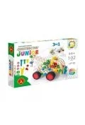 Zabawki konstrukcyjne - mały konstruktor junior - pull truck 3w1 alex - miniaturka - grafika 1