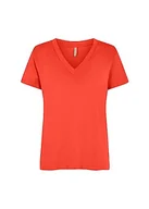 Koszulki i topy damskie - SOYACONCEPT Women's SC-Derby 2 T-shirt damski, czerwony, XXL, czerwony, XXL - miniaturka - grafika 1