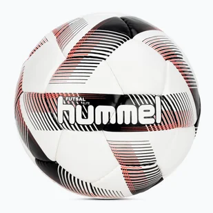 Piłka do piłki nożnej Hummel Futsal Elite FB white/black/red rozmiar 3 - Piłka nożna - miniaturka - grafika 1
