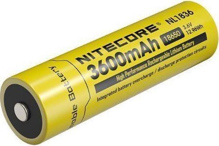 Nitecore BATTERY RECH. LI-ION 3.6V/NL18363600MAH