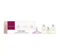 Zestawy perfum damskich - CALVIN KLEIN DELUXE FRAGRANCE TRAVEL COLLECTION FOR WOMEN ZESTAW PERFUM - miniaturka - grafika 1