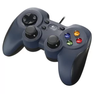 Logitech G F310 Czarny, Niebieski, Wielobarwny USB 2.0 Gamepad - Kontrolery gier na PC - miniaturka - grafika 1