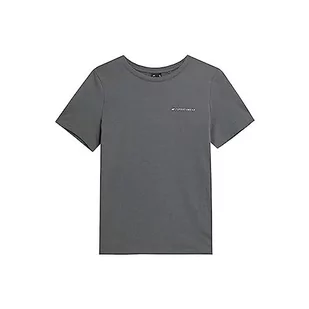 4F T-shirt damski Tsd025 Tshirt, antracyt, rozmiar L, antracytowy, L - Koszulki i topy damskie - miniaturka - grafika 1