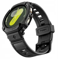 Akcesoria do smartwatchy - SPIGEN RUGGED ARMOR ”PRO” SAMSUNG GALAXY WATCH 8 44 MM MATTE BLACK - miniaturka - grafika 1