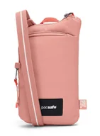 Torby męskie - Saszetka antykradzieżowa na dokumenty Pacsafe Go Tech Crossbody - rose - miniaturka - grafika 1