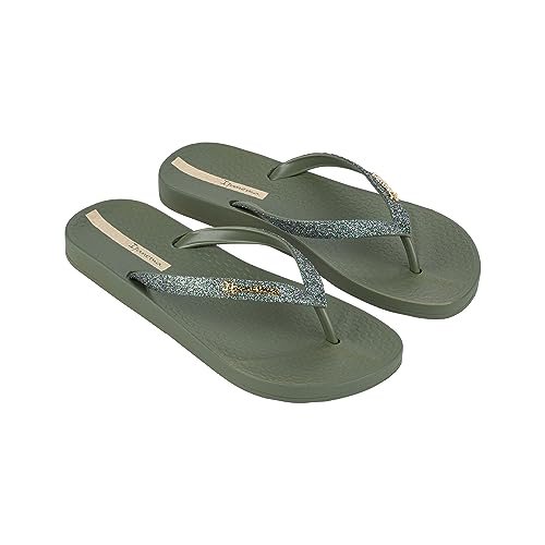Ipanema Anat Lolita Fem, Klapki Damskie, Zielony Glitter Zielony, 41/42 EU