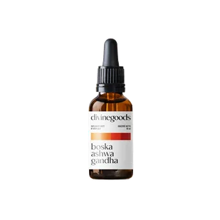 Boska Ashwagandha Ekstrakt Divine Goods Krople 50ml - Suplementy naturalne Boska Ashwagandha Ekstrakt Divine Goods Krople 50ml - Suplementy naturalne - miniaturka - grafika 1