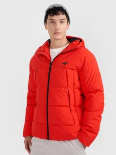 4F Kurtka puchowa z wypełnieniem syntetycznym męska - czerwona XXL - Kurtki męskie 4F Kurtka puchowa z wypełnieniem syntetycznym męska - czerwona XXL - Kurtki męskie - miniaturka - grafika 1