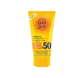 Balsamy i kremy do opalania - Dax Sun  TRAVEL Emulsja do opalania do twarzy i ciała SPF 50 50ml - miniaturka - grafika 1