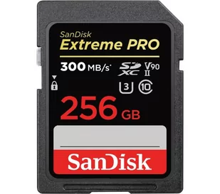 SanDisk Extreme PRO SDHC UHS-II V90 300MB/s 256GB - Karty pamięci - miniaturka - grafika 1