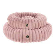 Legowiska dla psów - Luksusowe legowisko dla psa Petstories Cloud Pink Rozmiar M - miniaturka - grafika 1